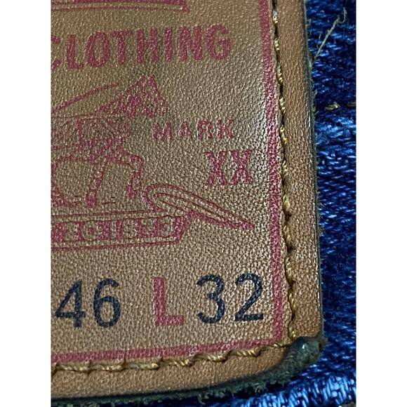 Levi's Premium 501 Original Fit Jeans Mens 46x32 Blue Straight Medium Wash Denim - Picture 11 of 11